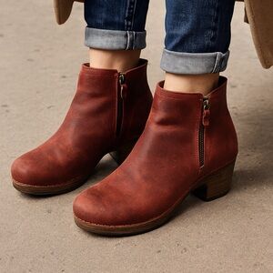 Dansko Women's Ankle Boots in Brown